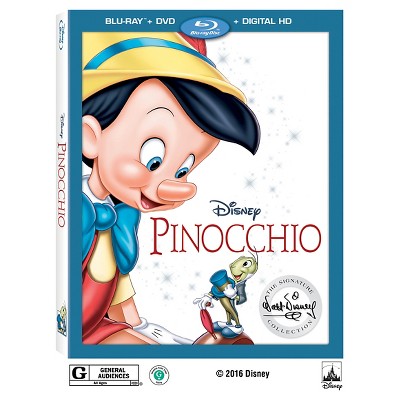 Pinocchio: Walt Disney Signature Collection (Blu-ray + DVD + Digital)