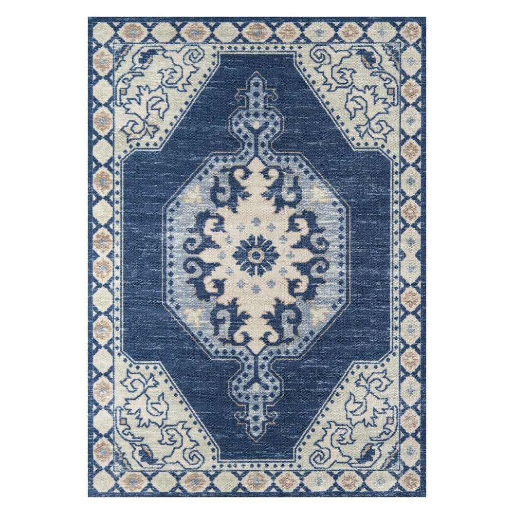 Photos - Area Rug Momeni 2'x3' Anatolia Theodore Accent Rug Navy Blue  