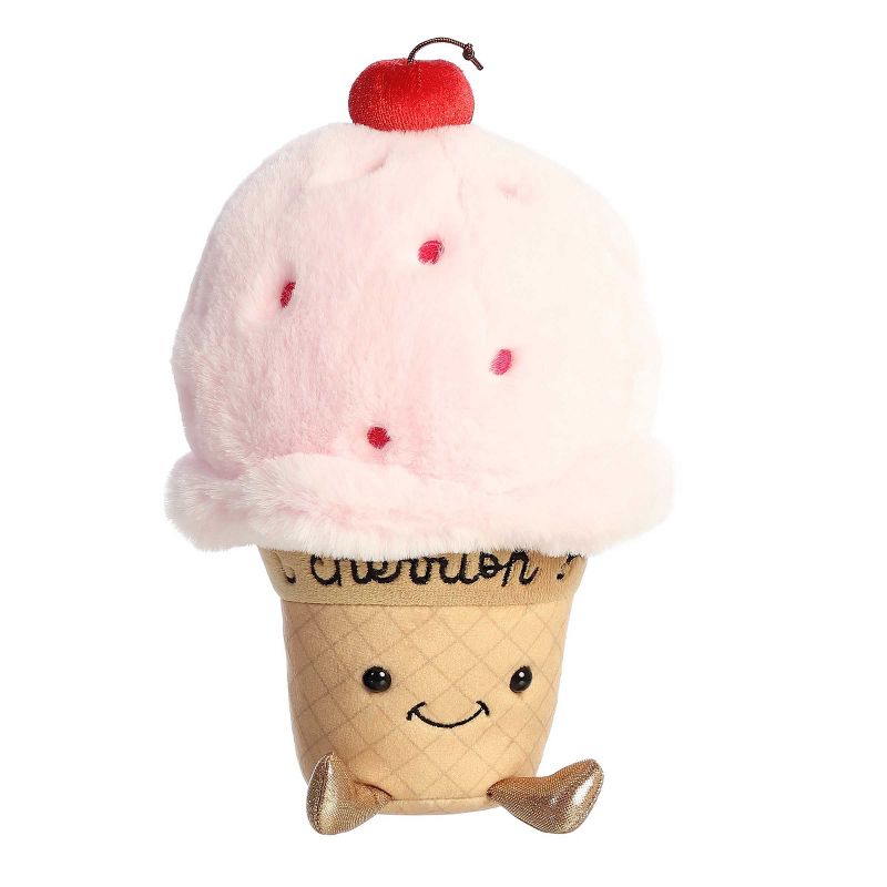 Aurora Small I Cherrish You Ice Cream JUST SAYIN' Witty Stuffed Animal Pink 9", 2 of 7