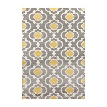 World Rug Gallery Moroccan Trellis Contemporary Area Rug