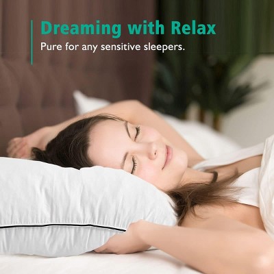 Aghana Digitals Premium Microfiber Pillows - Soft, Breathable, Adaptive Support for All Sleep