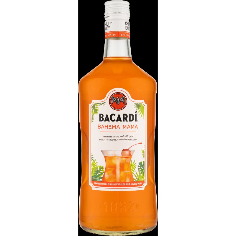 Bacardi Party Drinks Bahama Mama Cocktail - 1.75L Bottle, 1 of 8