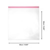 Unique Bargains Dust Prevention with Hole Clear Self Sealing Bags 25 Pcs - 4 of 4