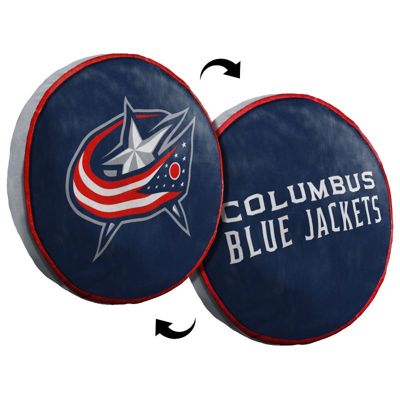 NHL Columbus Blue Jackets Team Pride Cloud Pillow, 3 of 5
