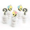 Big Dot of Happiness What Will It Bee - Dessert Cupcake Toppers - Gender Reveal Clear Treat Picks - Set of 24 - 2 of 4