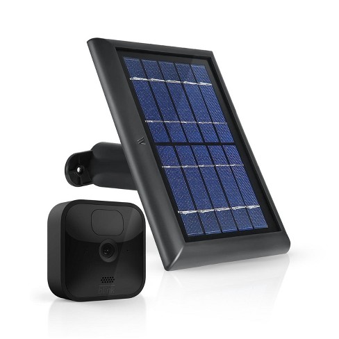 2-Pack, Black Wasserstein Solar Panel with Internal Battery Compatible with Blink XT and Blink XT2 Outdoor Camera 
