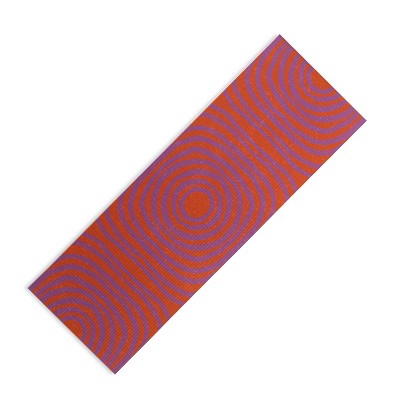 SunshineCanteen LISBOA orange (6mm) 24" x 70" Yoga Mat - Society6