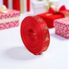 Unique Bargains Gift Wrap Ribbons Polyester Red 179.13"x0.39" 1 Pc - 2 of 4