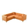 VYNXARIA 81.5-Inch Oversized Corner Sofa, L-Shaped Sectional Couch, 5-Seater Corner Sofas with 3 Cushions - 3 of 4