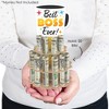 Big Dot of Happiness Happy Boss's Day - DIY Best Boss Ever Money Holder Gift - Cash Cake - 2 of 4