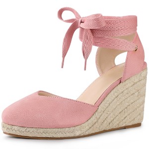 Perphy Women's Platform Lace Up Wedge Sandals - 1 of 3