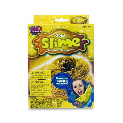 Magic Time 2 Pack DIY Slime Gold & galaxy