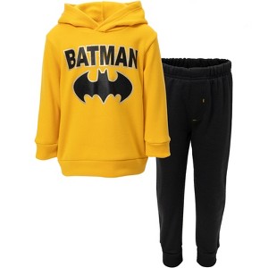 DC Comics Justice League Batman Fleece Hoodie & Pants - 1 of 4