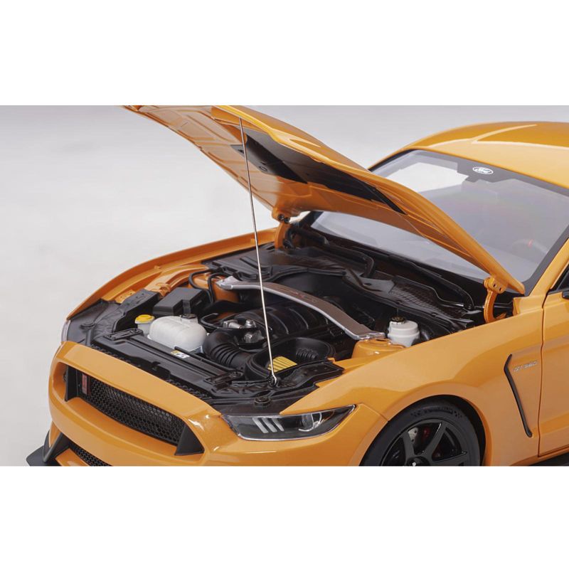 Ford Mustang Shelby GT-350R Orange Fury Metallic 1/18 Model Car by Autoart, 3 of 7