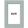 PosterPalooza | Photo Size Refined Blue Picture Frame - UV Acrylic, Foam Board Backing, Hanging Hardware - 2 of 4