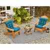 ARTPLAN Patio Chair Cushion,Tufted Adirondack Outdoor Chair Cushion,Wicker High Back Outdoor Seat Cushion,Set of 4,21"X21"X4" (4 Pack) - 3 of 4