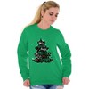 Xmas May Your Days Be Merry Bright Women Crewneck Sweatshirt Brisco Brands - 4 of 4