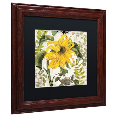 Trademark Fine Art -Color Bakery 'Carina II' Matted Framed Art