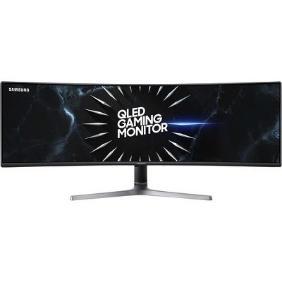 Samsung LC49RG90SSNXZA-RB 49" CRG9 Dual QHD Curved QLED Gaming Monitor - Certified Refurbished