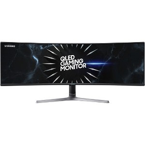 Samsung LC49RG90SSNXZA-RB 49" CRG9 Dual QHD Curved QLED Gaming Monitor - Certified Refurbished - 1 of 4