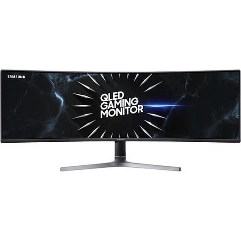 Samsung LC49RG90SSNXZA-RB 49" CRG9 Dual QHD Curved QLED Gaming Monitor - Certified Refurbished - image 1 of 4