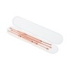 Unique Bargains Dual-spiral Earwax Cleaning Tool Kit Rose Gold Tone 3 Pcs - 3 of 4