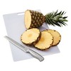 Farberware Extra-Large Plastic Cutting Board, Dishwasher- Safe Poly Chopping Board for Kitchen Meal Prep with Easy Grip Handle, 12-inch by 18-inch. - 3 of 4