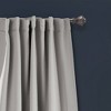 Insulated Back Tab Blackout Window Curtain Panels Set - Lush Décor - image 2 of 4