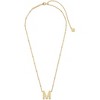 Letter A-Z Pendant Necklace for Women, 14K Gold Plated Fashion Jewelry - 2 of 4