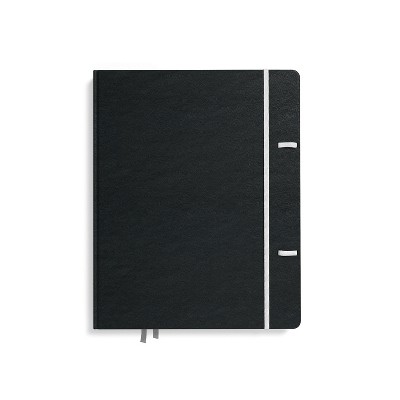 MyOfficeInnovations Large Explore Journal Dotted Black