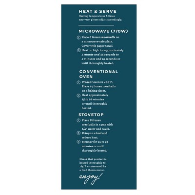 SIMEK'S Original Beef Meatballs - Frozen - 22oz