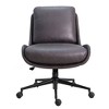 Modern Armless Office Chair - WOVENBYRD - 3 of 4