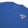 Men's Houston Christian University Men's Sport Active T-Shirt Left Chest Logo - 4 of 4