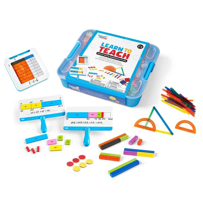 Hand2Mind Learn To Teach Math with Manipulatives - Grades 6-9, 1 of 6