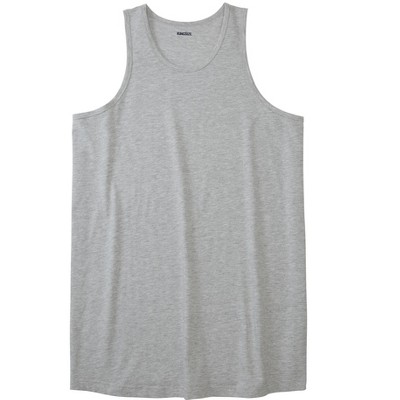 Kingsize Men's Big & Tall Shrink-less Lightweight Longer-length Tank ...