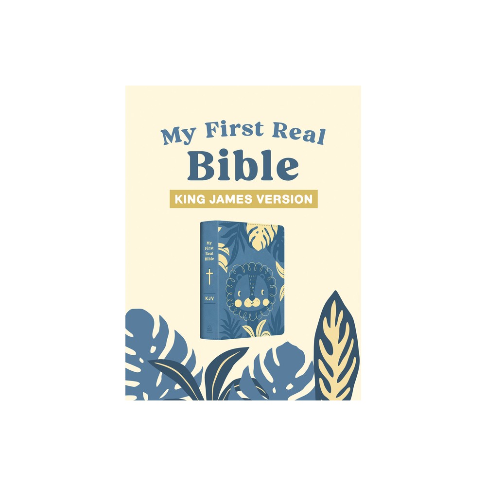 My First Real Bible (Boys Cover) - by Compiled by Barbour Staff (Leather Bound)