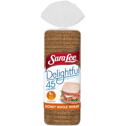 Sara Lee Delightful 100% Whole Wheat With Honey Bread - 20oz : Target