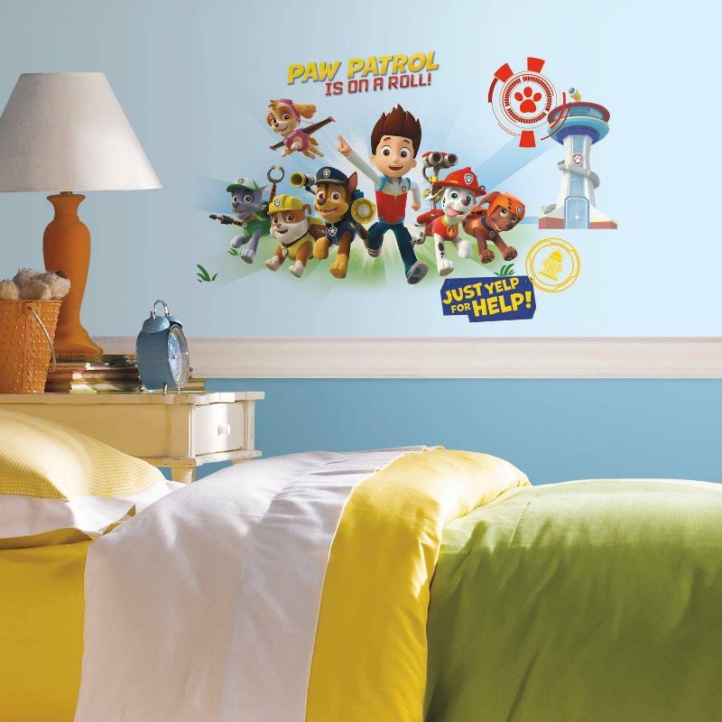 PAW Patrol Kids&#39; Wall Graphix Peel and Stick Giant Kids&#39; Wall Decal, 4 of 8