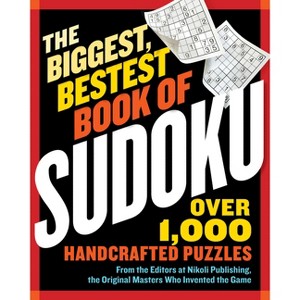 The Biggest, Bestest Book of Sudoku - by  Nikoli Publishing (Paperback) - 1 of 1