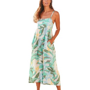 Women's Empire Waist Culotte Jumpsuit - LASCANA - 1 of 4