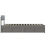 AFI Furnishings Boston Twin Extra Long Bed with 2 Extra Long Drawers in Grey - 2 of 4