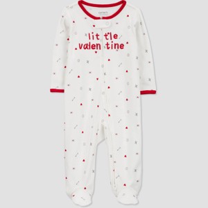 Carter's Just One You® Baby Valentine Sleep N' Play - Ivory - 1 of 3