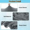 Unique Bargains Polyester Washable Stretch Thick Stool Protective Covers - 3 of 4