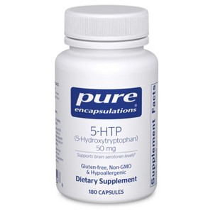 Pure Encapsulations 5-HTP 50 mg - 5-Hydroxytryptophan Supplement for Brain, Eating Behavior, and Serotonin Support* - 1 of 4