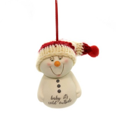 baby it's cold outside ornament