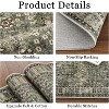 Fulvari Boho Bedroom Area Rug,Soft Vintage Washable Rugs for Living Room,Non Shedding Disdressed Floor Carpets for Home Decor Dining Room - 4 of 4