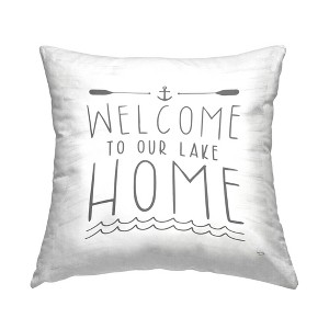 Stupell Industries Lake House Welcome Phrase - 1 of 3