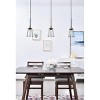 Elegant Lighting Timber 8-Light Black Pendant with Wood Accents - 2 of 4