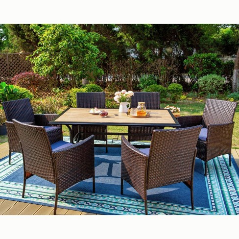 Weather resistant best sale wicker chairs