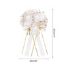 Unique Bargains Christmas Wedding Gift Wrapping Large Pull Bow 10 Pcs - 2 of 4